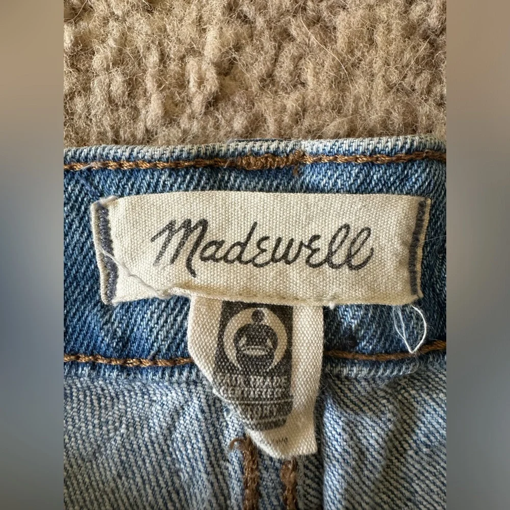 Madewell Classic Straight Full Length Jeans - Picture 2 of 4